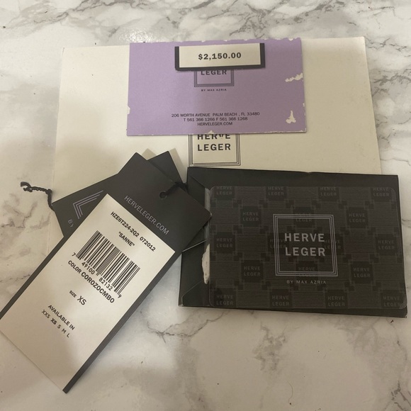 OFF THE RUNWAY Herve léger x MaxAzria Collab dress - Picture 7 of 9